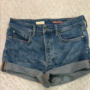 Pilcro Classic Blue Denim Shorts